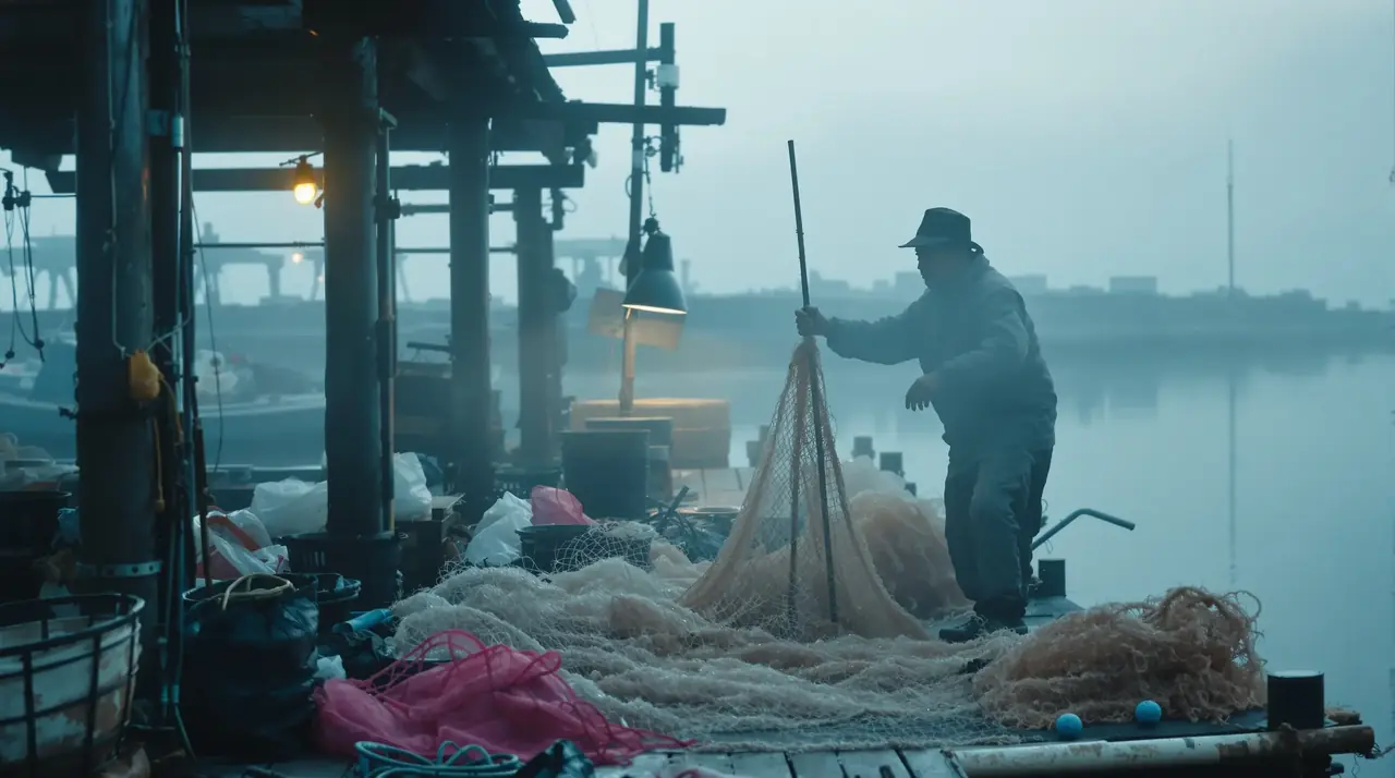 老人与海雾 剧照 1
